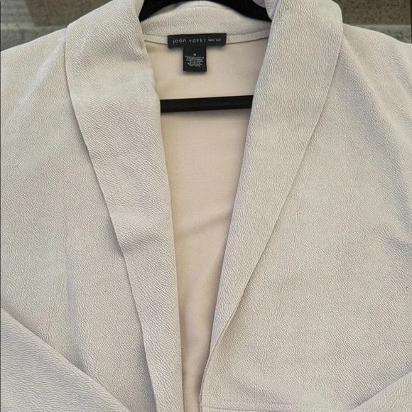 Cream Open Front Cardigan - Picture 3 of 9